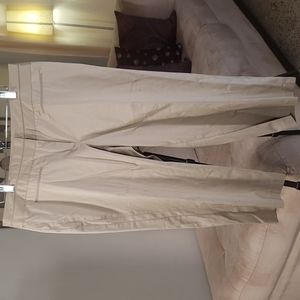 Lane Bryant Khaki Cropped Pants